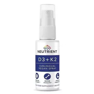 Spray D3 K2 2000iu vegan Neutrient - Défenses immunitaires - 30ml