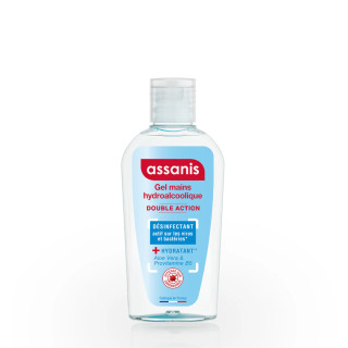 Gel hydroalcoolique mains sans rinçage Assanis - 80ml