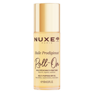 Huile Prodigieuse® format roll-on Nuxe - Visage, corps et cheveux - 60ml