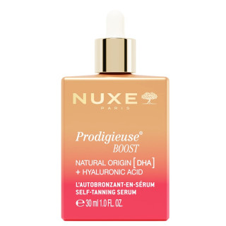 Sérum autobronzant Natural Origin DHA et Acid Hyaluronic Prodigieuse® Boost Nuxe - 30ml