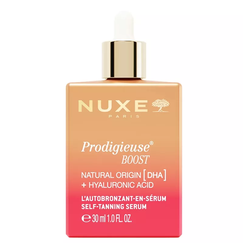 Sérum autobronzant Natural Origin DHA et Acid Hyaluronic Prodigieuse® Boost Nuxe - 30ml