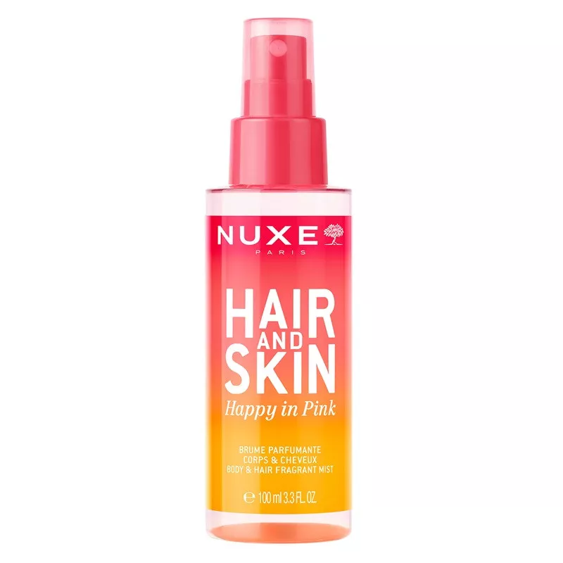 Brume parfumante corps et cheveux Happy In Pink Nuxe Hair & Skin - 100ml