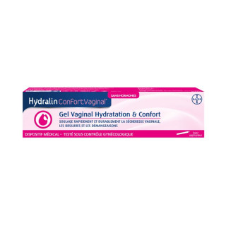Gel vaginal hydratation et confort Hydralin Confort Vaginal - Sécheresse vaginale - 30ml