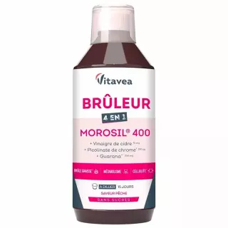 Brûleur 4en1 Morosil 400 Vitavea - Objectifs Minceur - 500ml