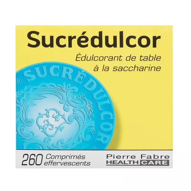 Sucrédulcor Pierre Fabre - Édulcorant de table - 260 comprimés effervescents
