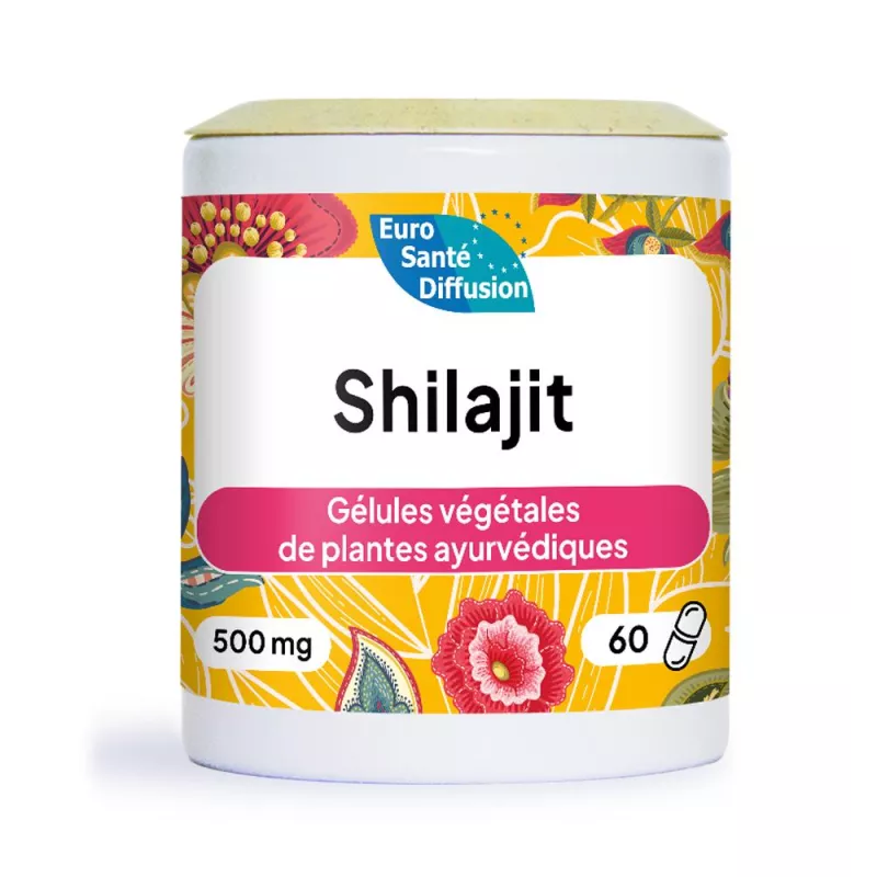 Shilajit 500mg Phytofrance - Énergie, cerveau et immunité - 60 gélules