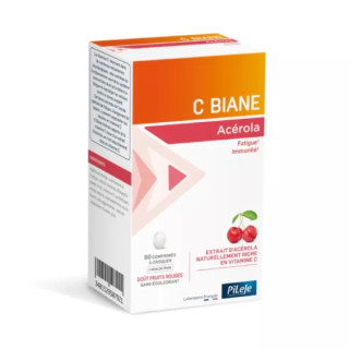 Pileje C Biane acérola - Système immunitaire - Fatigue - 60 comprimés