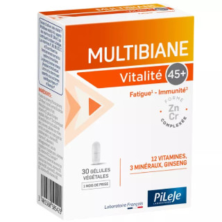 Pileje Multibiane Age Protect - Multivitamines - 30 gélules