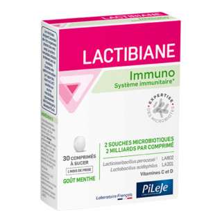 Pileje Lactibiane Immuno probiotique - 30 comprimés