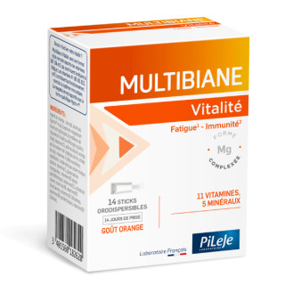 Pileje Multibiane - Système immunitaire - 14 Sticks orodispersibles