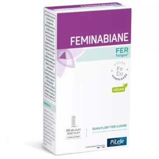 Pileje Feminabiane Fer - Apport en Fer - 60 gélules