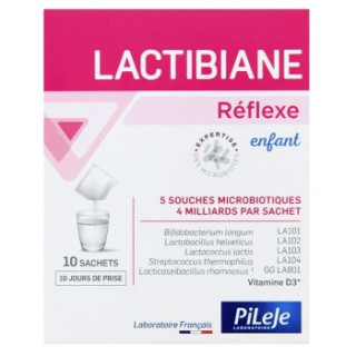 Lactibiane Réflexe Enfant Pileje - Système immunitaire - 10 sachets