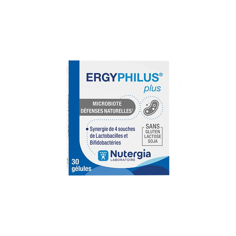 Ergyphilus plus 30 Gélules - Défenses naturelles - purepara