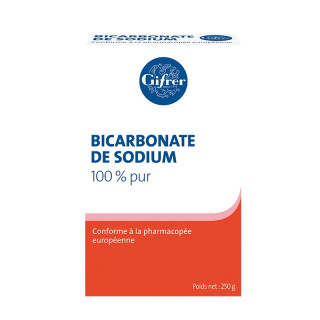 Bicarbonate de Sodium 100% pur Gifrer - 250g