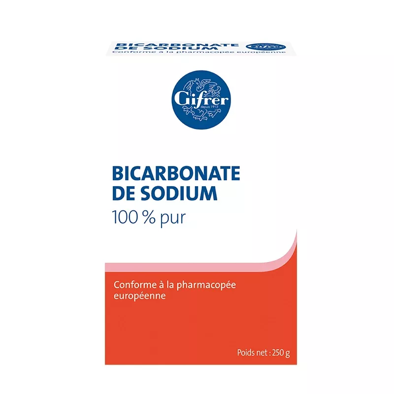 Bicarbonate de Sodium 100% pur Gifrer - 250g