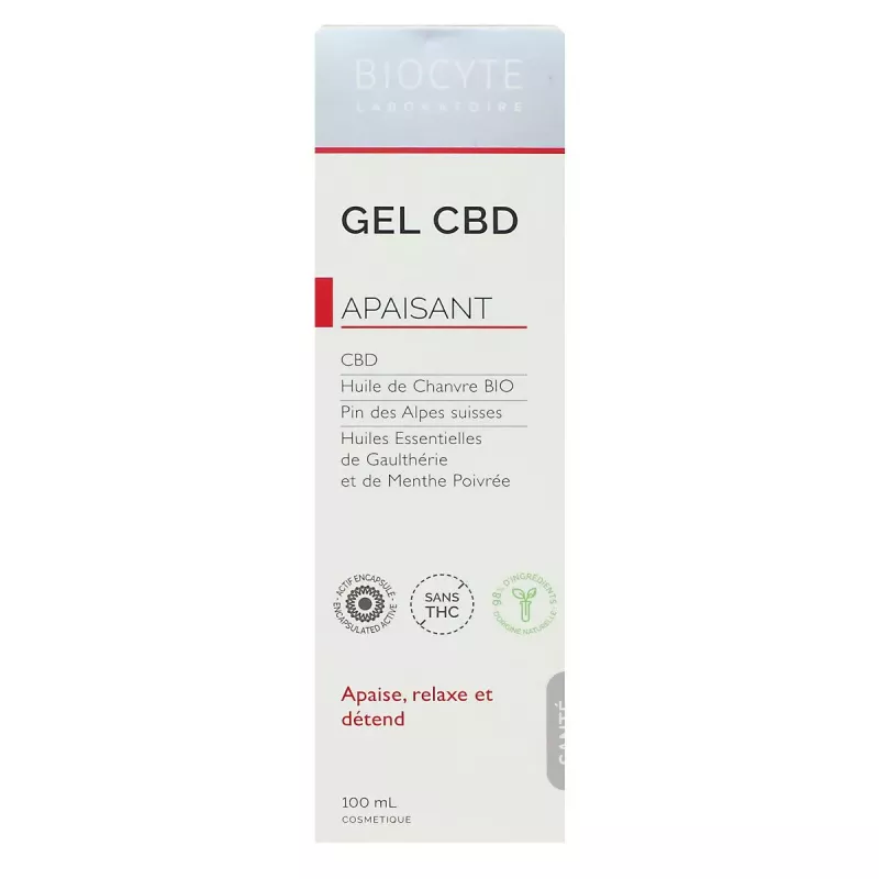 Gel CBD muscles et articulations Biocyte - 100ml
