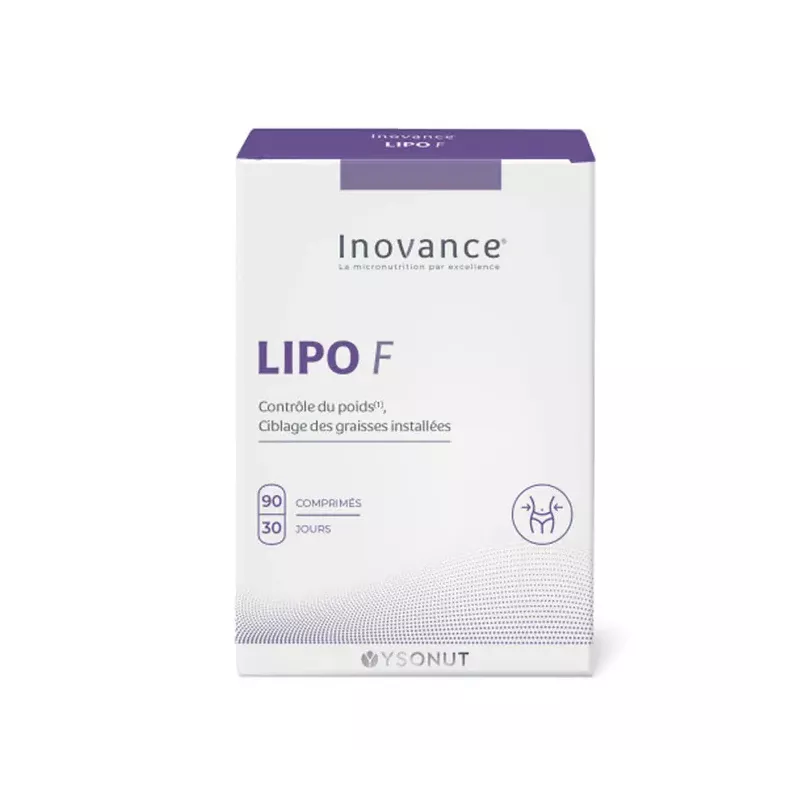 Lipo F Inovance - Contrôle du poids - 90 comprimés