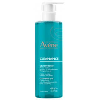 Avene Cleanance gel nettoyant sans savon - 400 ml c'est sur Purepara.com