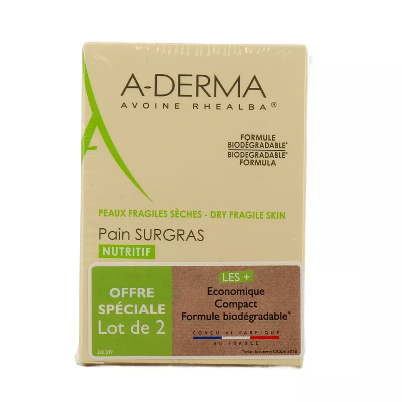 Aderma Pain Surgras Lot de 2 x 100g
