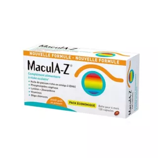 Macula-Z 120 pas cher -  meilleure vision - purepara