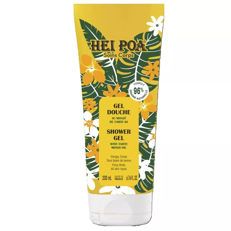Gel douche Monoi de Tahiti Hei Poa - 200ml