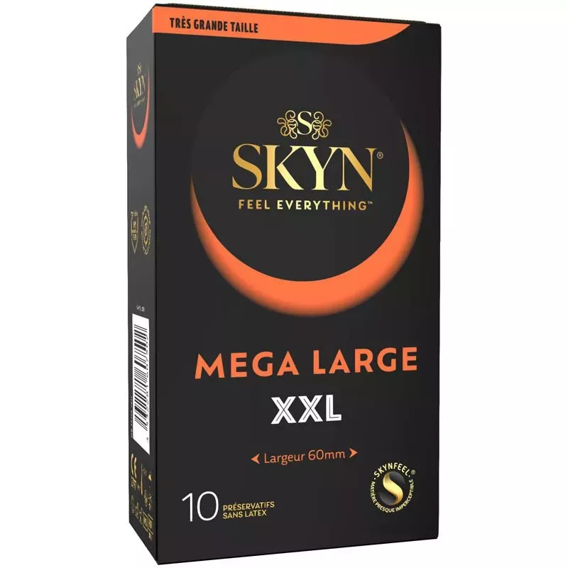 Préservatifs sans latex XXL Mega Large Skyn Manix - 10 préservatifs