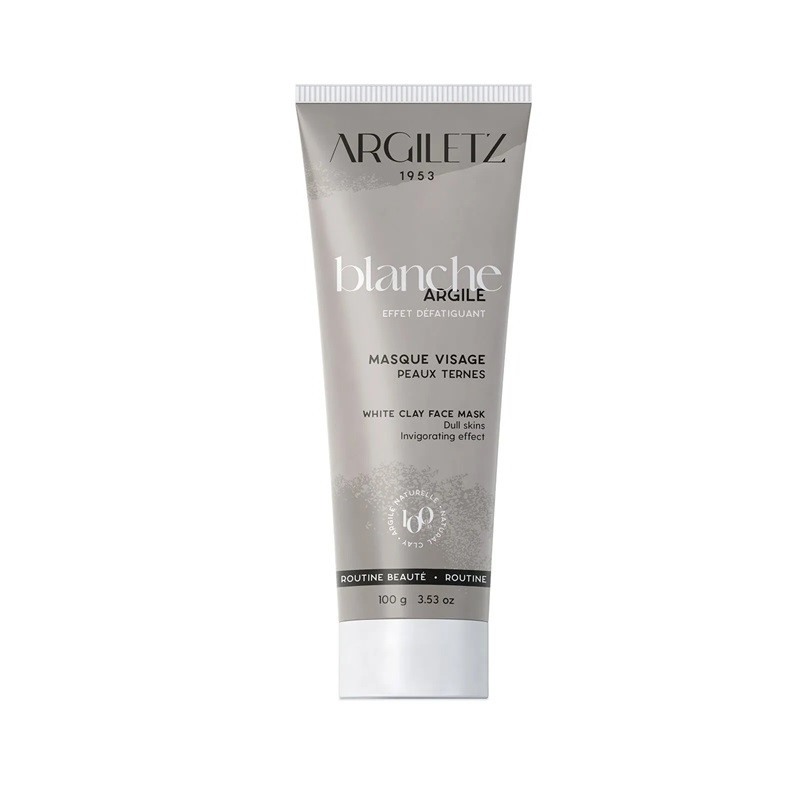 Masque à l’argile blanche Argiletz - Peaux sèches, réactives et sensibles - 100g