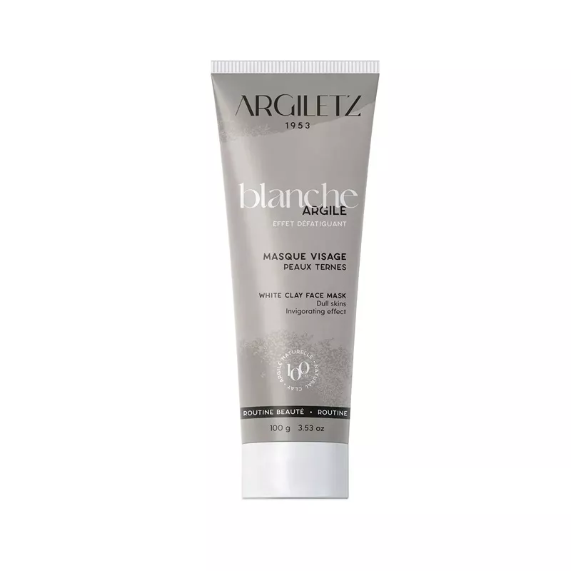 Masque à l’argile blanche Argiletz - Peaux sèches, réactives et sensibles - 100g