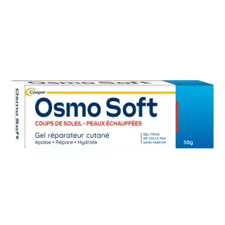 Gel réparateur cutané Brûlures & coups de soleil OsmoSoft Cooper - 50g