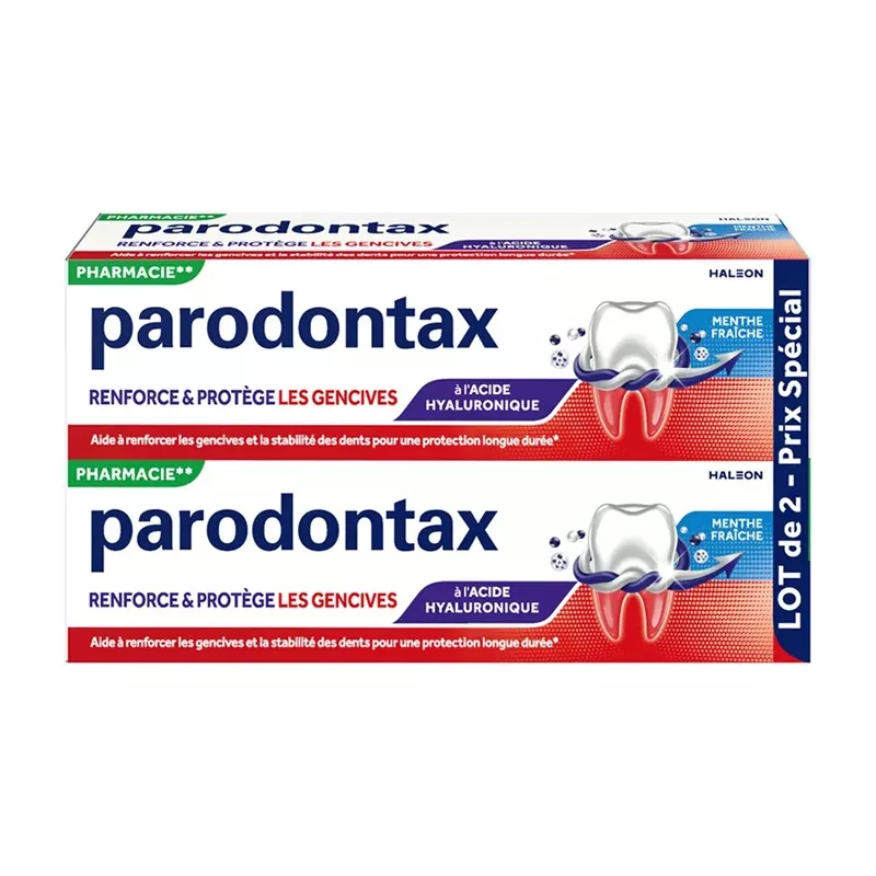 Dentifrice renforce et protège gencives Parodontax - 2 x 75ml