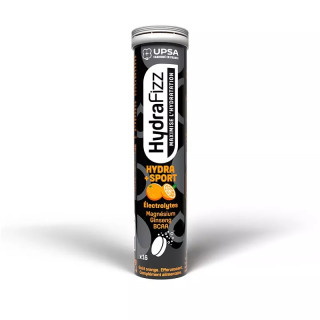 Hydra+ Sport Orange Hydrafizz UPSA - Hydratation - 16 comprimés effervescents