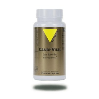Candi’Vital Vitall+ - Équilibre des microbiotes - 60 gélules