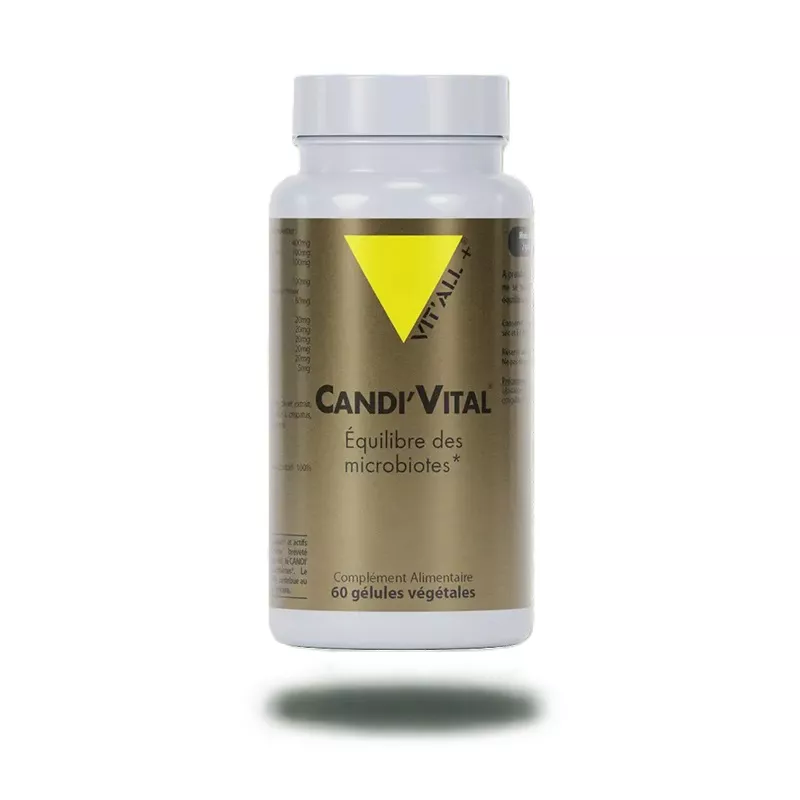 Candi’Vital Vitall+ - Équilibre des microbiotes - 60 gélules