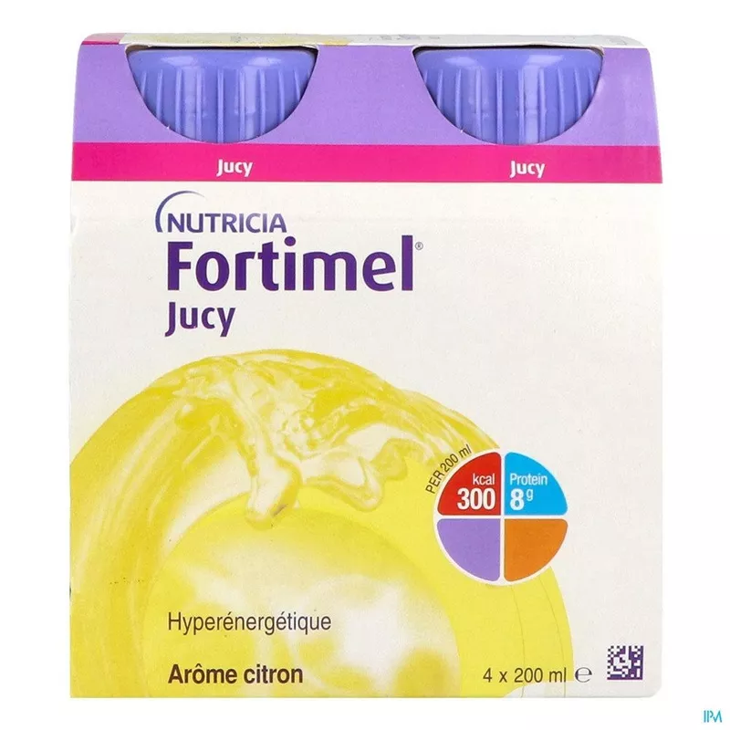 Boisson Citron Fortimel® Jucy Nutricia - 4 x 200ml