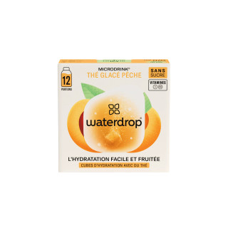 Microdrink THÉ GLACÉ PÊCHE Waterdrop - 12 cubes à dissoudre