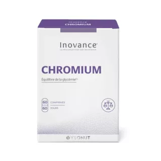 Chromium Inovance - Équilibre de la glycémie - 60 comprimés