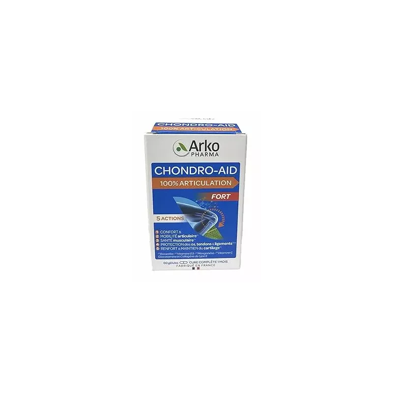 Chondro-Aid 100% articulation Arkopharma - 60 gélules