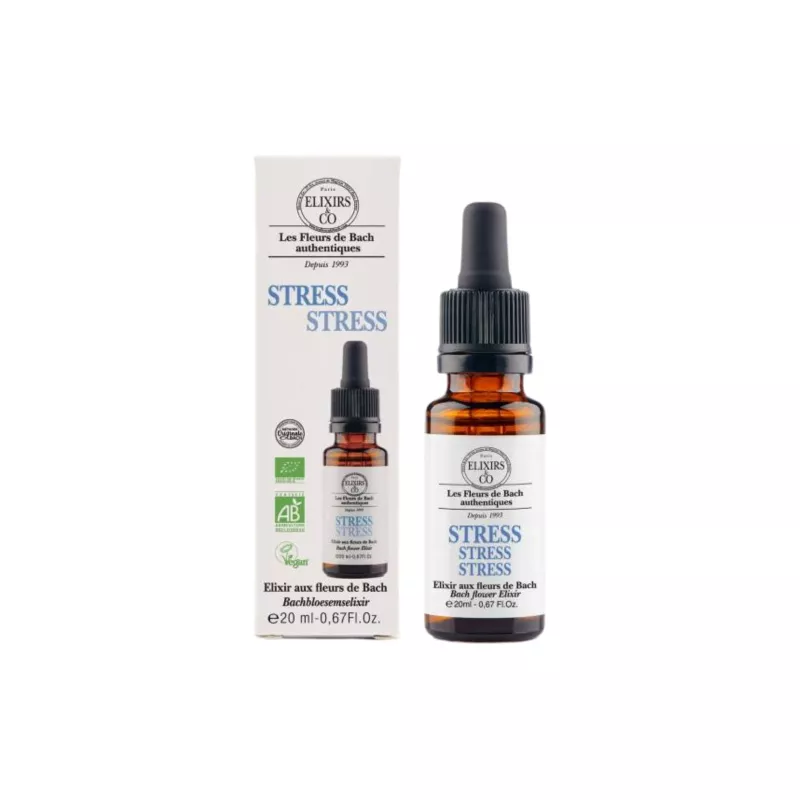 Élixir composé stress Élixirs & Co - Bien-être - 20ml