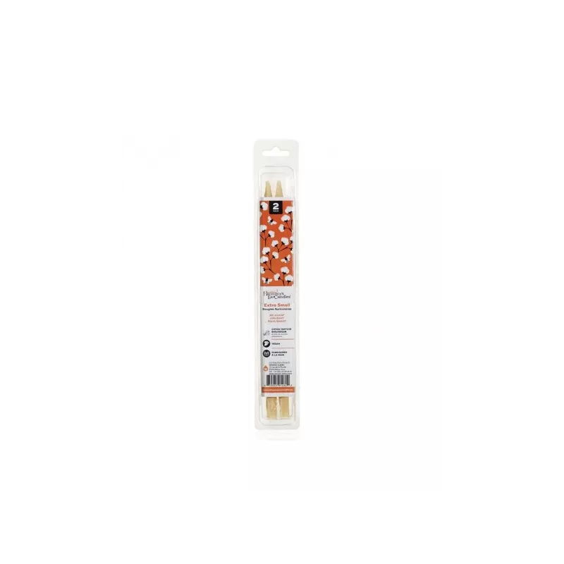 Bougies auriculaires Bio Small de Natural Health Harmony - 2 unités