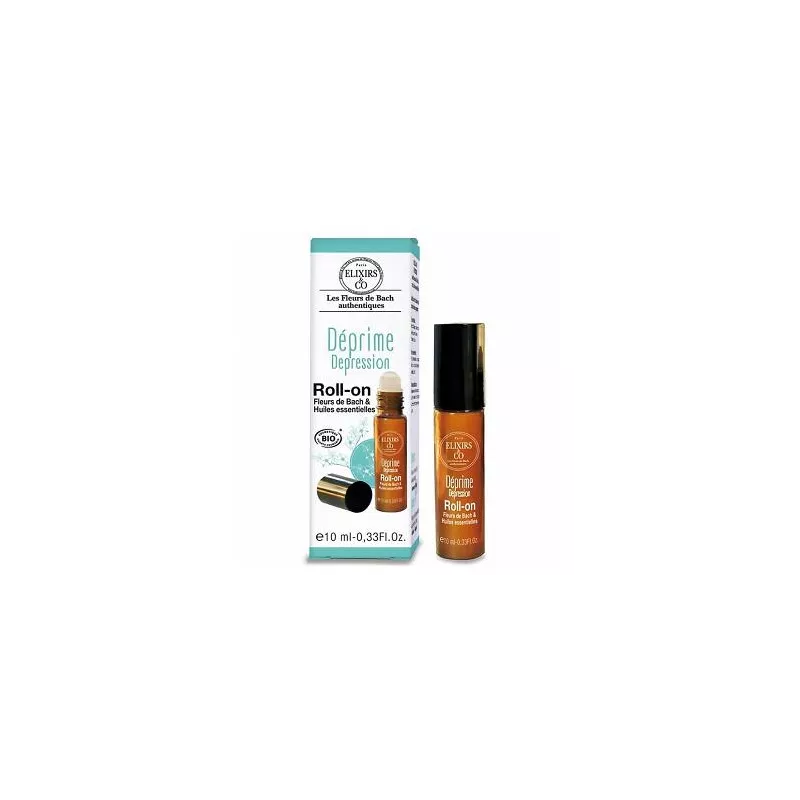 Roll-on Déprime Bio Élixirs & Co - Joie de vivre - Flacon de 10ml