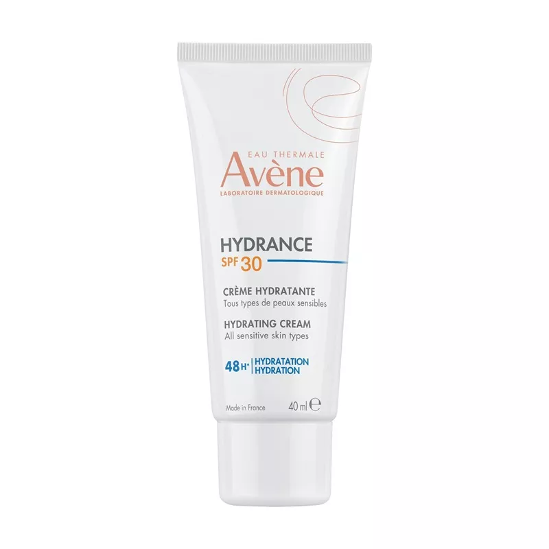 Crème hydratante SPF30 48H Hydratation Hydrance Avène - Peaux sensibles - 40ml