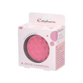 Brosse à shampoing rose Estipharm - Stimule le cuir chevelu