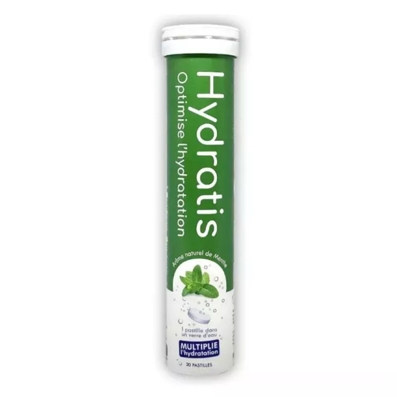 Pastilles d'hydratation Menthe Hydratis - 20 pastilles