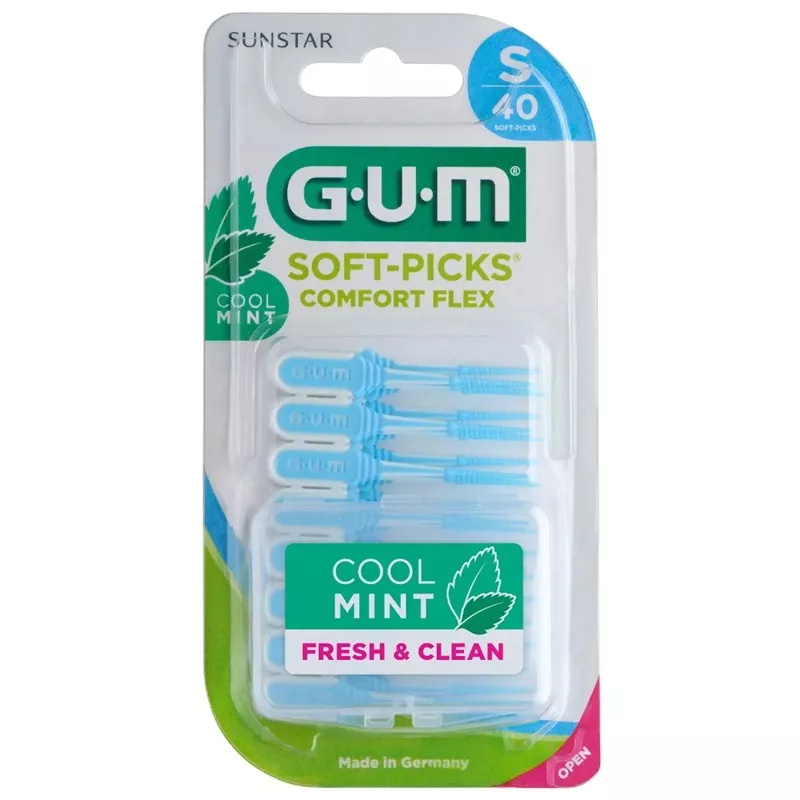 Brossette interdentaire Fresh Mint Soft-Picks Comfort Flex GUM - Taille S - 40 unités