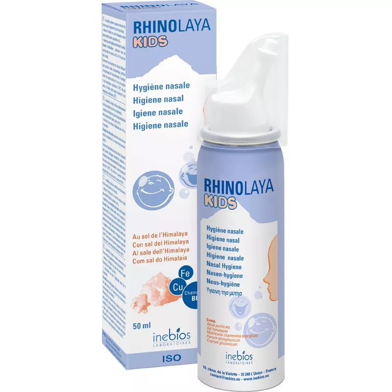 Spray nasal Rhinolaya Kids Inebios - Hygiène nasale - 50ml