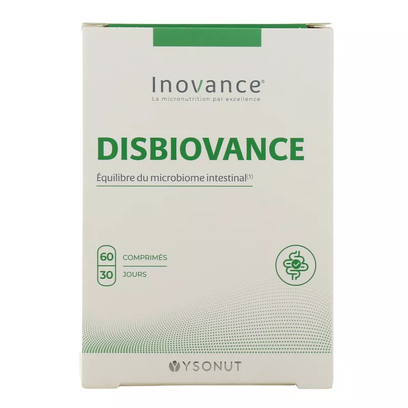 Disbiovance Inovance - Microbiome intestinal - 60 comprimés