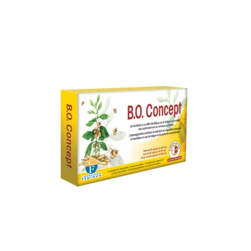 B.O. Concept Fenioux - Fatigue cérébrale - 60 gélules