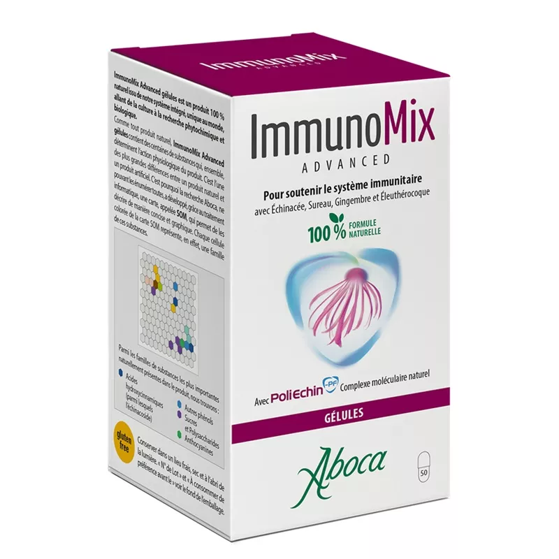 ImmunoMix Advanced Aboca - Système immunitaire - 50 gélules