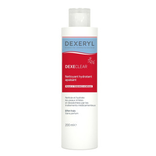 Nettoyant hydratant apaisant Dexeclear Dexeryl - Peaux grasses ou acnéiques - 200ml