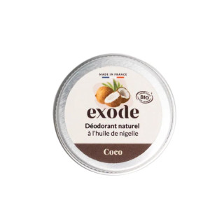 Déodorant baume naturel et bio Coco Exode - Format voyage 10g